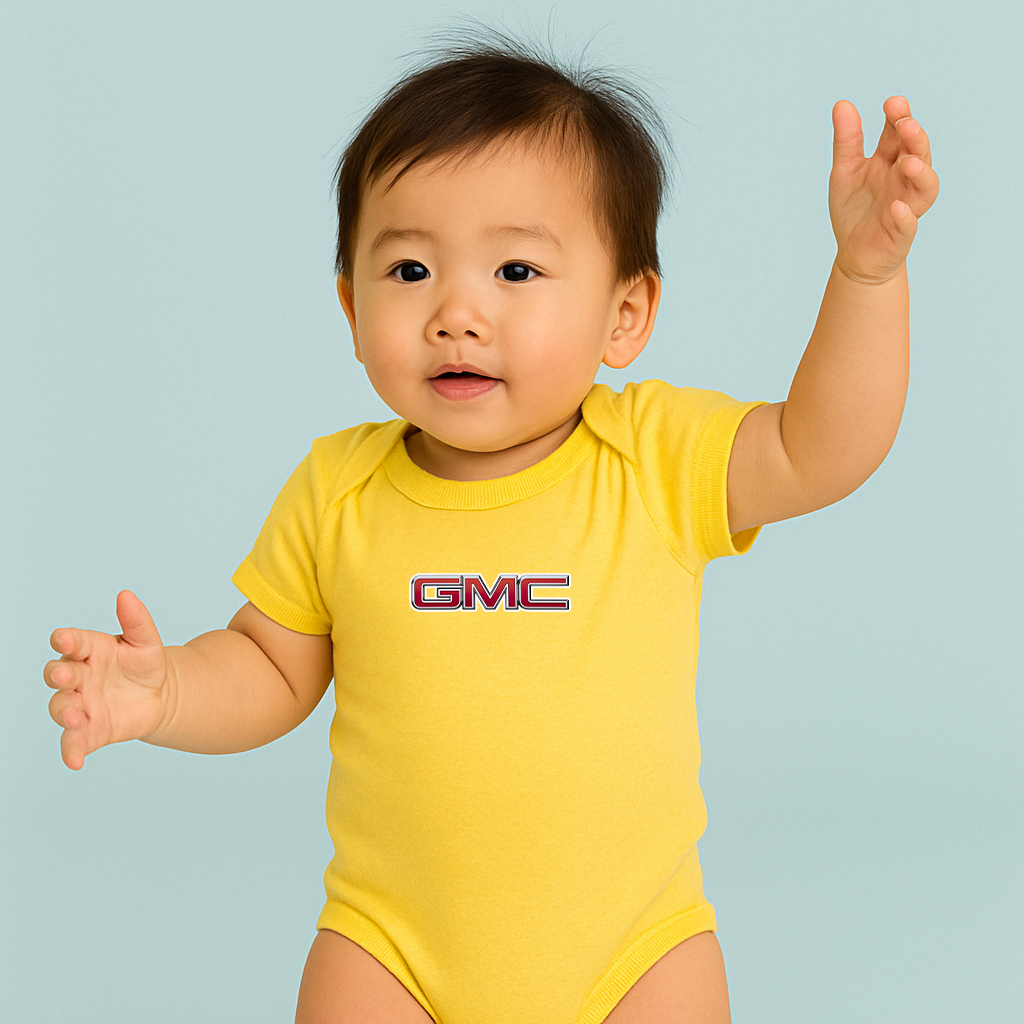 GMC Car Baby Romper Onesie